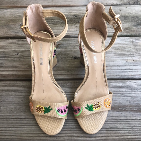 Gianni Bini Fruit Heels Block - Picture 2 of 10